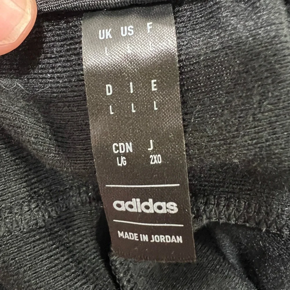 Adidas Teamgeist Adicolor Black Stripe Track Pants Mens Large‎ Athletic Training